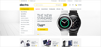 Mẫu website bán hàng quà tặng